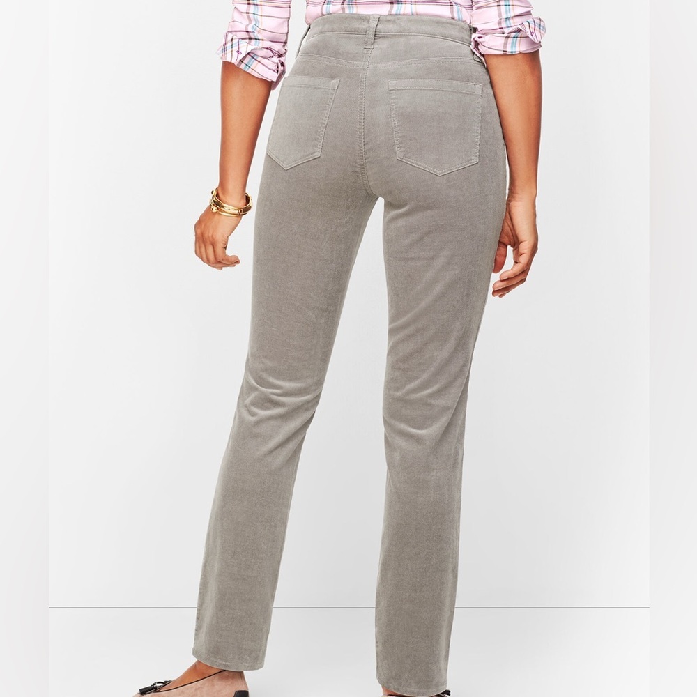 NWT Talbots Corduroy Straight Leg Pants 16WP
